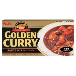 S&B Hot Golden Curry - 240 g