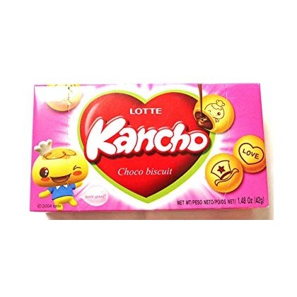 Lotte kancho choco biscuit