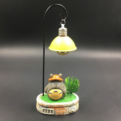 Totoro table lamp decor - clover