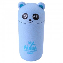 Aranyos kék panda pohár