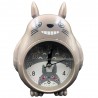 Vidám Totoro ébresztőóra szürke színben