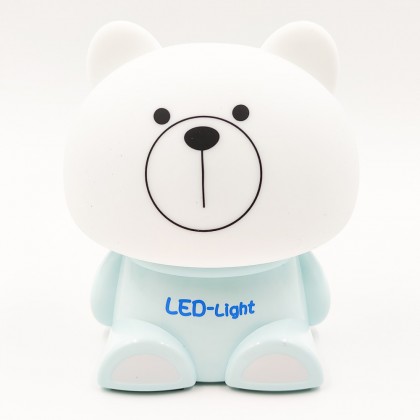 Aranyos Marci LED lámpa, éjjeli fény - kék színű