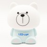 Cute Bear Night Light Sleeping Lamp - Blue