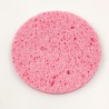 Rose Cosmetics Face Wash Sponge (pink, big round-shaped)