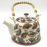 The great Wall of China porcelain teapot with filter