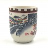 The great Wall of China porcelain teacup