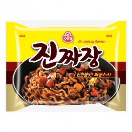 Ottogi Jin Ramen Mild Instant Noodle - 120 g