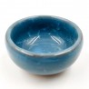 Turquoise porcelain teacup
