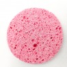 Rose Cosmetics Face Wash Sponge (pink, jumbo round-shaped)