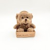 Classical little light brown bear plush