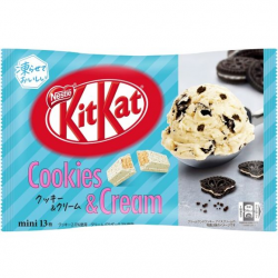 Kit Kat Cookie & Cream 12 db mini csomag