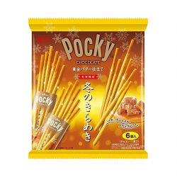 Japán golden vajkaramellás pocky (6 csomag)