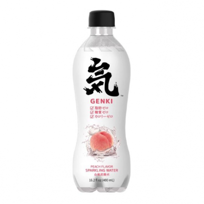 Genki Forest Zero Peach Soda
