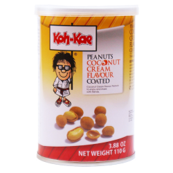 Coconut Coated Peanut Snack In Can
