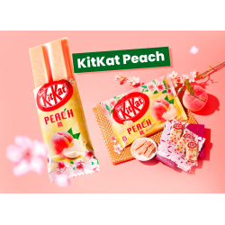 Japán Barackos Kit Kat csomag