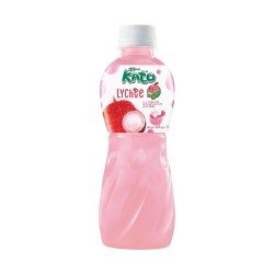 KATO Lychee Juice with Nata De Coco 320ml