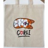 Premium Cute Corgi Tote Bag