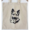 Premium Cute German Shepherd Design Tote Bag