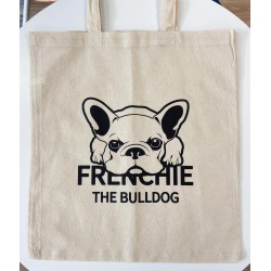 Premium Cute Frenchie Design Tote Bag
