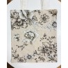 Classic Floral Pattern Canvas Bag
