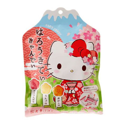 Hello Kitty Cseresznyevirág Alakú Cukorkák