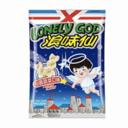 Want Want Lonely God Spirálos Burgonya Chips Zöldség Ízesítéssel 42g