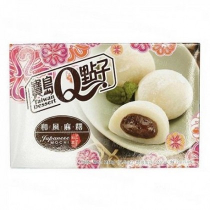 Q Brand Azuki Vörösbab Mochi 210g
