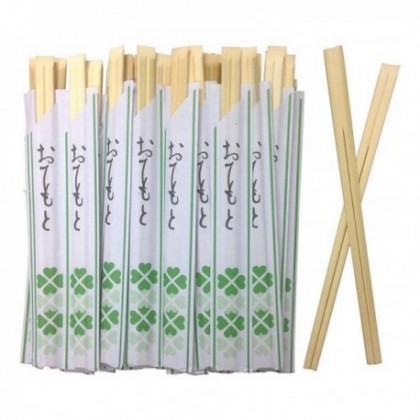 1 pár eldobható bambusz pálcika