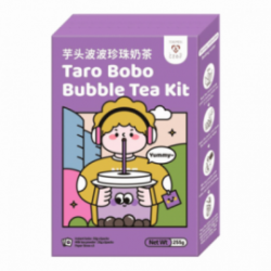 Tokimeki Taró Bubble Tea Készlet 255g