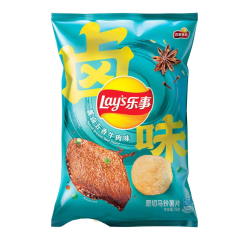 Lays Potato Chip Five Spice Beef 70g