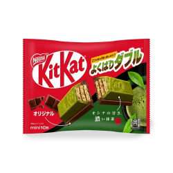 Nestlé Kitkat Mini Csokoládés és Zöld Teás (10db) 116g