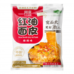 BAIJIA Broad Noodles Hot & Spicy 110g